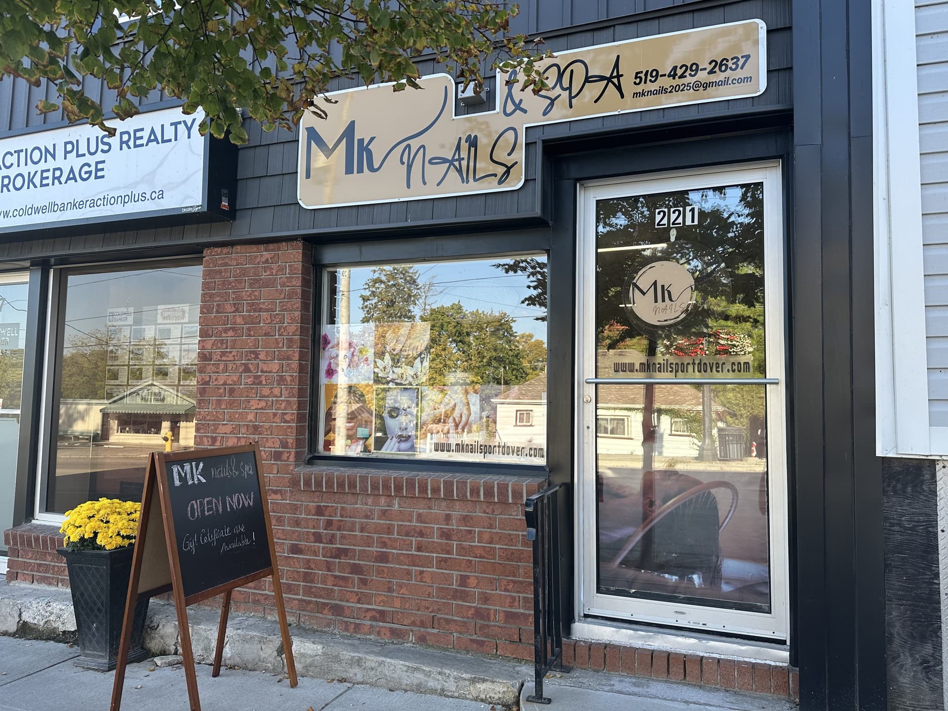 Inside MK Nails & Spa